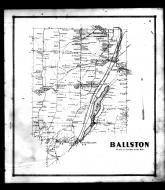 Ballstron Township, Ballston Spa P.O., East Line P.O., Ballston Center P.O., Burnt Hills P.O., Saratoga County 1866